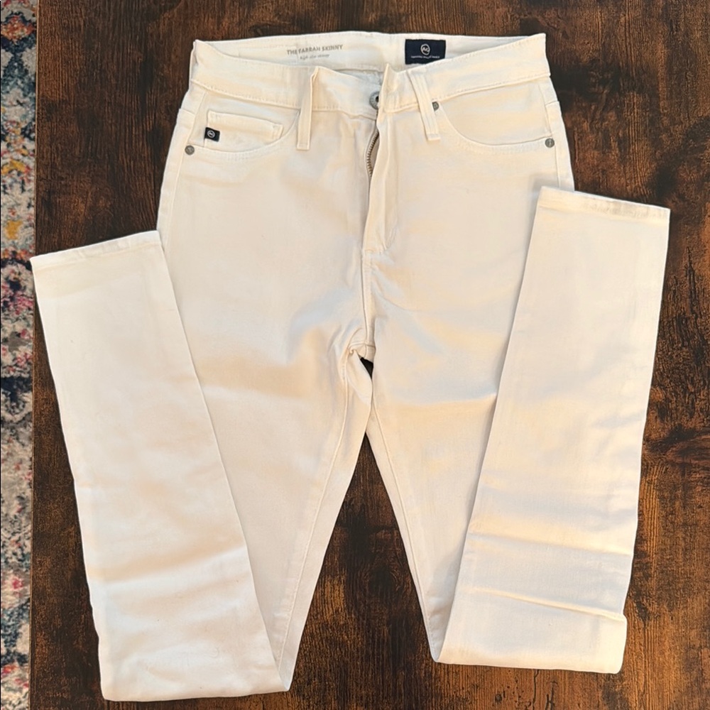 Women’s AG White Jean